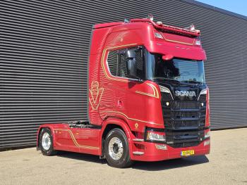 Scania S580 V8 4x2 / 50 YEAR EDITION / PARKING COOLER / 2 TANKS